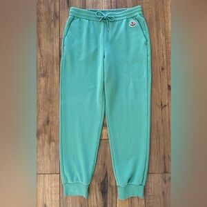 MONCLER Cotton-blend Jersey Sweatpants In Green - size Small
Never worn